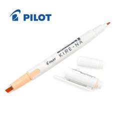 파이롯트 키레나 트윈팁 형광펜, 오렌지, 10개 (키레나 Basic)