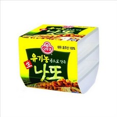 냉동 오뚜기 낫또 발효 생낫또 콩낫또 150g 유기농 dar480dL, 1개, 1g