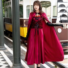 Lolidolls 長紅色披風COSPLAY組合 COS1253