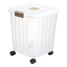 大容量透明米桶，密封防潮米箱，附量杯米桶，廚房收納米桶, 1個