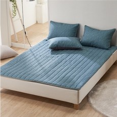 6230 유해물질없는 사계절 올데이 마이크로 온수매트커버 전기매트커버 사이즈확인필수, 블루