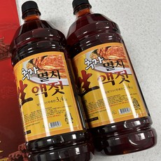 국내산 생 추자 멸치액젓 제주 추자도, 2개, 3.4kg