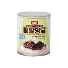 SIB선인 빙수용 통팥앙금 원터치캔, 11개, 850g