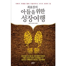 최효찬의아들을 위한 성장여행:아빠가 여행을 통해 이끌어주는 9가지 내면의 힘, 최효찬, 글담출판