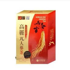 高麗元 韓國高麗人蔘茶 即溶式隨身茶包, 1個, 韓國高麗人蔘茶1盒, 3g, 100個裝