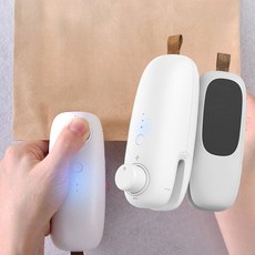 約翰家庭百貨 飛比充電版便攜封口機 雙熱絲雙層封口 熱縮袋【ZJ0105】, 1個