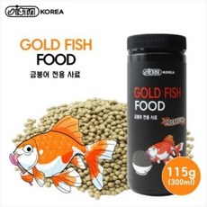 이스타 금붕어 전용 사료 부상성, 115g, 1개