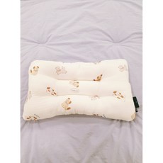 모던하우스 소프트 순면 3중직 거즈 메쉬베개 50X30 봉주르퍼피 아이보리, 사진참조