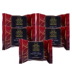 주얼리 퍼퓸비누(1p)-5개 향수비누 세안 미용 목욕 거품 플로랄향 머스크향, 5