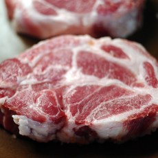 국내산 냉장 돼지목살 구이용, 2개, 500g