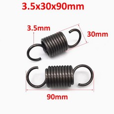 대형 용수철 와이어 장력 익스텐션 스프링 아웃 직경 30mm 길이 1x, 01 3.5mm, 06 3.5x30x100mm