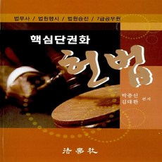 NSB9788962892239 새책-스테이책터 [핵심단원화 헌법] -법무사/법원행시/법원승진/7급공무원--법학사-김대환.박충신 지음-헌법-20110312, 핵심단원화 헌법