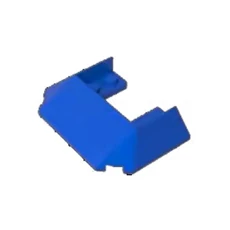 10pcs 13269 빌딩 블록 기술 6x4x1 비행기 경사면 DIY 조립 입자 부품 Moc 장난감 선물, 01 10pcs, 05 blue