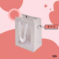 玩偶 象牙白, 禮袋+燈串, 1個