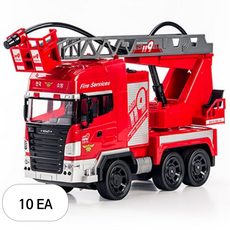 유원 파이어 레스큐 119 소방차 RC완구, 혼합색상, 10개