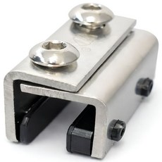 트립리빙 창문안전잠금장치 무타공 설치 열림방지 추락방지 유아 여성 방범 스토퍼, 4개, 메탈 실버