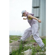 여성 볼더링팬츠 방수 속건 카고 스포츠 클라이밍바지 여행 암벽등반 와이드핏, 1개, 핑크퍼플