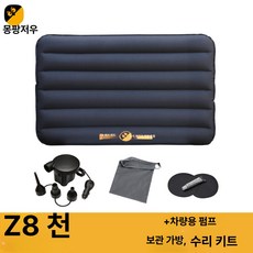 셀렉트하루 레이평탄화키트 차박 차량용 에어매트(옵션 2), Z8 차량용 펌프 포함, 기본 차종
