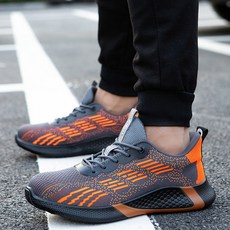 볼넓은 안미끄러운 방수 여성 안전화 경량 작업화 주방화