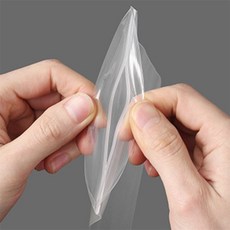 너블룸 비닐 지퍼백 100매12x17cm 간식포장, 1, 100