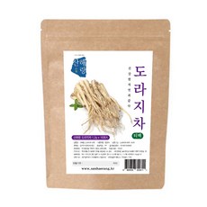 산해랑 수제볶은 도라지차 1.2g x 100 티백, 120g, 100개입