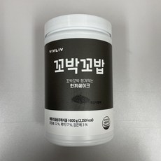 비브리브 꼬박꼬밥 한끼쉐이크 흑임자블랙맛, 600g, 1개