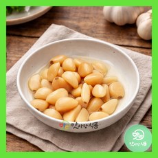 [두우리]알마늘 4kg 마늘 장아찌 절임 식당 대용량 업소용 반찬, 1개