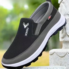 남성 미끄럼방지 밑창 슬립온 신발 캐주얼화 소프트 가벼운