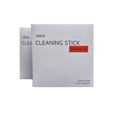 자카 클리닝스틱 2.0 릴하이브리드 청소 알콜면봉, 200개