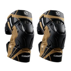 CUIRASSIER K01-3 摩托車護膝防護具, K01 - 3沙漠黃, 1個