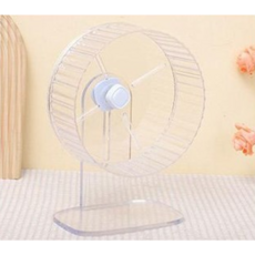 햄스터 저소음 쳇바퀴 17cm, 1개, 투명