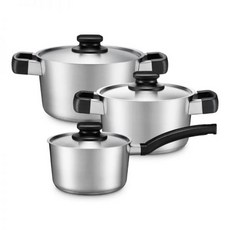 코스트코 쿡에버 냄비 3종 세트 (편수 16 + 양수 18&20)