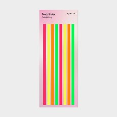 무드 인덱스 북마크 스티커 트와일라이트 롱, 1개, 1매, 단품