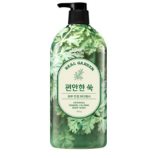 해피바스 리얼가든 바디워시 편안한 쑥 900g