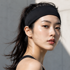 랄드 드라이핏 스포츠 헤어밴드 땀흘림방지 초강력 땀흡수 기능성 쿨링 러닝, 9개, 클래식블랙