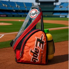 자베르 투명방수 야구 직관 워터밤 워터파크 물놀이 덕질 가방, 1개, 레드