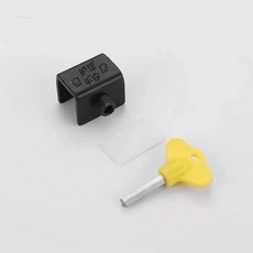 桃園出貨 鋁合金窗戶鎖釦 門窗鎖 窗戶鎖 窗戶鎖釦卡扣 兒童防護安全鎖神器 紗窗門窗鎖推拉門鎖防盜限位器, 【深邃黑】單孔短版（送鑰匙）, 1個