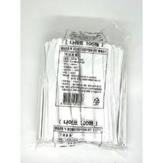 일회용 나이프 100매 플라스틱 칼 100매, 1개