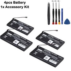 525mAh HAC-006 배터리 닌텐도 스위치 컨트롤러 NS 조이콘, 04 4pcs-525mAh