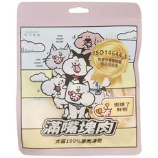 nu4PET 陪心寵糧 滿嘴塊肉凍乾零食, 1包, 蝦爆了鮮蝦, 20g