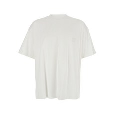 우영미 시티 프린트 코튼 티셔츠