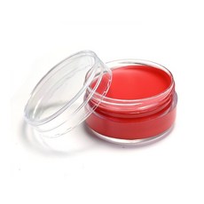 【2134人收藏】黑白紅單色人體彩繪顔料兒童臉麵部身體化妝萬聖節舞臺妝油彩膏, 紅色（10g）送兩隻筆