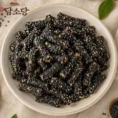 [담소당] 구운 참마 흑임자 깨스틱 깨강정 오란다 참깨스틱 과자 참마칩 어르신 간식 선물, 1개, 420g