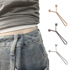 셀프 수선 집게 기장 바지 허리 줄이기 y핀 m12984 바지허리 바지허리줄이기 바지수선, 실버, 실버
