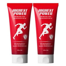 하이스트 파워 프리미엄 릴렉싱 앤 리커버리 크림, 200ml, 2개