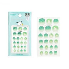 산리오 포차코 쁘띠 젤 네일 스티커