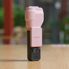써니라이프 DJI 오즈모포켓4 통합 짐벌 스크린 커버 짐벌카메라 보호 케이스 악세사리, 핑크, 포켓4통합짐벌스크린커버