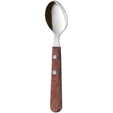 일본 직배송 타카쿠와 금속 강화 나무 칼 붙이 디저트 포크 508518, 3)Teaspoon