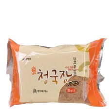 구수한 담양 생 청국장 350gx12개입(업소용) 총 4.2kg, 1개, 350g
