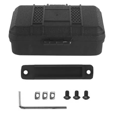 금속 테일 와이어 고정 액세서리 손전등 테이프 스위치 조명 제어 시스템 LCS 설치, 01 BK